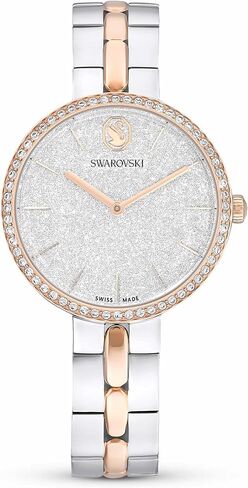 Swarovski Cosmopolitan Watch, Swiss Made, Metal Bracelet, Silver Tone, Mixed Metal Finish in Saudi Arabia