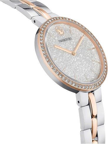 Swarovski Cosmopolitan Watch, Swiss Made, Metal Bracelet, Silver Tone, Mixed Metal Finish in Saudi Arabia