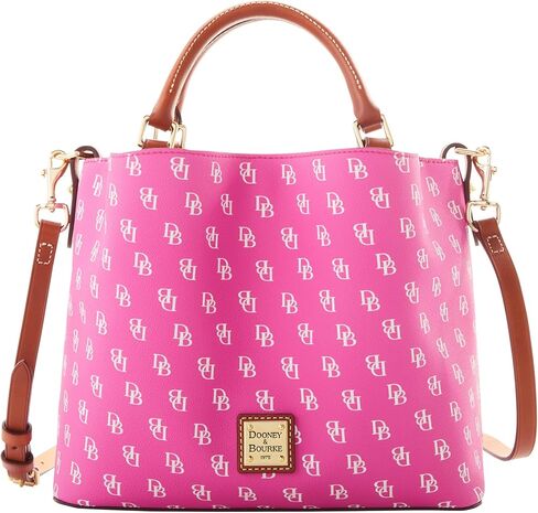 حقيبة غريتا برينا الصغيرة للنساء من Dooney & Bourke مصنوعة من القطن المطلي، مع حزام كتف قابل للتعديل in Kuwait