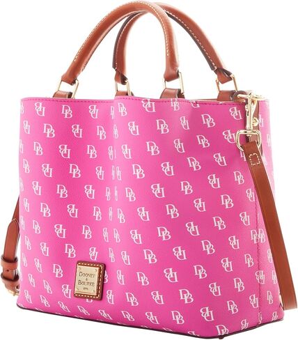 حقيبة غريتا برينا الصغيرة للنساء من Dooney & Bourke مصنوعة من القطن المطلي، مع حزام كتف قابل للتعديل in Kuwait