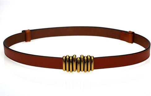 أحزمة نسائية 100% من الجلد الطبيعي بتصميم عتيق وحزام خصر بإبزيم in Kuwait