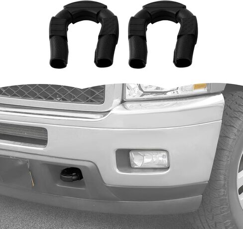 أغطية خطاف السحب RT-TCZ أغطية خطاف السحب الممتص للصدمات وغطاء حماية الملحقات الخارجية لسيارة Chevy Silverado 2007-2013 (أحمر) in Saudi Arabia