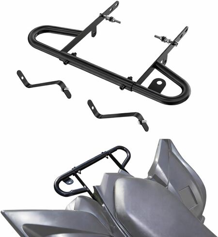 Rear Wide Grab Bar for Raptor 700 700r 06-24, ATV Rear Bumper Grab Bar Iron Rear Bumper Handrail for Yamaha Raptor 700 / 700R 2006-2024 Accessories in Saudi Arabia