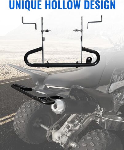 Rear Wide Grab Bar for Raptor 700 700r 06-24, ATV Rear Bumper Grab Bar Iron Rear Bumper Handrail for Yamaha Raptor 700 / 700R 2006-2024 Accessories in Saudi Arabia