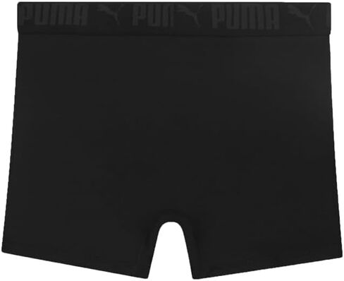 PUMA Mens 3-Pack Ultra Soft Boxer Briefs Casual - Blue in Saudi Arabia