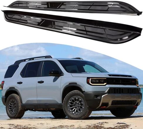 Running Boards Side Bars Compatible with Honda Passport YF9 2026,2Pcs Flat Style Aluminum Anti-Slip Side Steps,Fixed Step Bars with Brackets in Kuwait