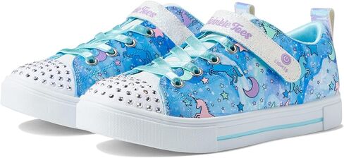حذاء رياضي SKECHERS Kids Boys Ultra Flex 3.0، أسود/أزرق/ليموني، 1.5 طفل صغير in Saudi Arabia