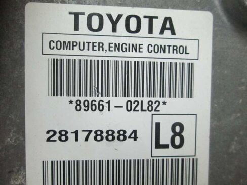 Engine ECM Control Module Right Hand Dash Fits 10 Corolla 89661-02L82 8966102L82 in Saudi Arabia