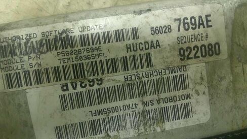 Engine ECM Control Module 5.7L Fits 03 Compatible with Dodge 1500 Pickup P56028769AE 56028769AE in Saudi Arabia