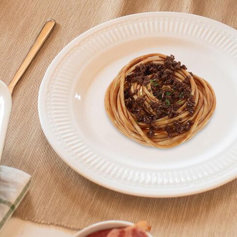 LUOZZY Artificial Spaghetti with Meat Sauce Fake Pasta Food Model Decorative Food Display Photo Props in Saudi Arabia