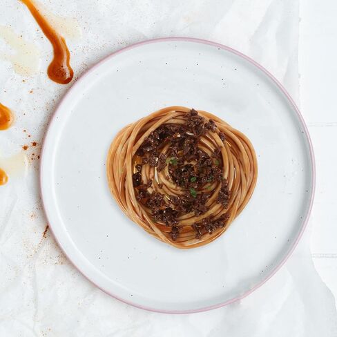 LUOZZY Artificial Spaghetti with Meat Sauce Fake Pasta Food Model Decorative Food Display Photo Props in Saudi Arabia