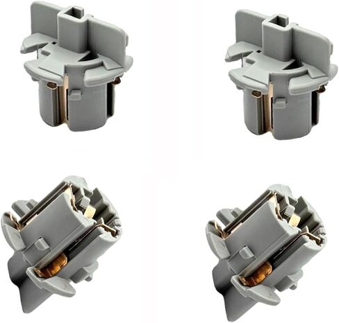 4 Pcs Brake Tail Bulb Sockets, Rear Turn Signal Light Plug Replacement Compatible with Toyota Highlander 4Runner Replaces Part Number 9007560033 90075-60033 in Saudi Arabia
