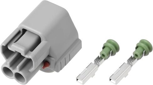 موصل كهربائي للسيارات ثنائي الدبوس مع أطراف انكماش حراري 90980-12117 متوافق مع تويوتا متوافق مع أجهزة استشعار لكزس in Kuwait