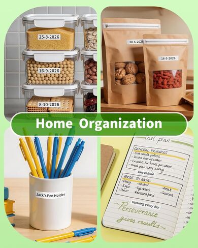 استبدال الورق الأبيض COLORTY A91330 لصانع الملصقات Dymo يعيد تعبئة شريط الملصقات 12 مم × 4 متر متوافق مع Dymo LetraTag LT-100H LT-100T QX50 200B 2000، 6 عبوات in Kuwait