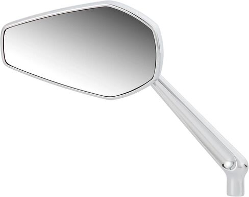 Arlen Ness 13-157 compatible with Mini Stocker Mirror - Left - Chrome in Saudi Arabia