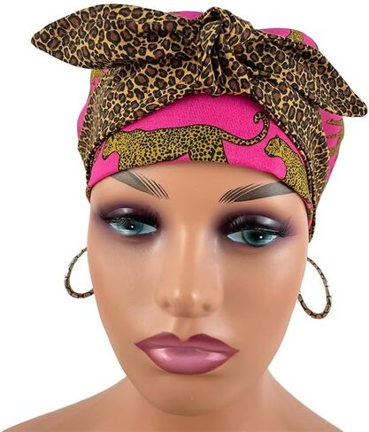 European with Bow Scrub Cap Ribbon – Fine Leopardos - Scrub Hat for Women & Men tie Back | Working Cap with Holder. Bouffant, Scrub Hats for Women, Nurses Hats | Dr. Hats in Saudi Arabia