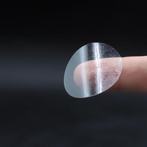 Ultra Clear Retail Wafer Seals for Mailing Packaging 1.25 Inch Round Circle Dots 500 Adhesive Stickers in Saudi Arabia