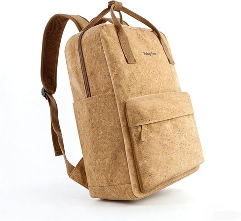 FLYINGFOX Wood Grain Design 16-inch Laptop Backpack for Men and Women Lightweight Dual-Shoulder Travel Backpack Ideal for Work and College Top Handle for Easy Carry in Saudi Arabia
