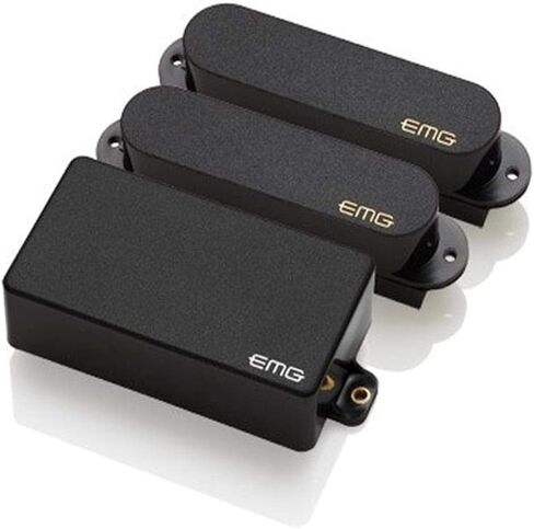 EMG SA/SA/81 مجموعة التقاط جيتار أكتيف سترات، أسود in Saudi Arabia
