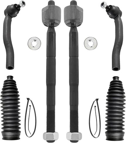 10pcs Suspension Kit for Toyota Sienna 2004-2010, Front Lower Control Arms with Ball Joints Sway Bar Links Inner and Outer Tie Rod Ends and Boots in Saudi Arabia