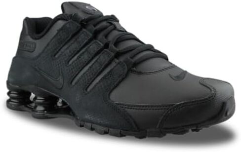 حذاء Nike Shox NZ الرجالي (أسود/أسود/أسود) مقاس 10 in Saudi Arabia