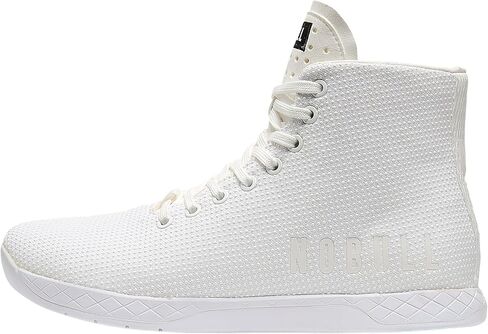 NOBULL Men's Outwork High Shoe | Weightlifting & Powerlifting Athletic Shoes, Flat & Stable Support, Carbon Rubber Grip Sole in Kuwait