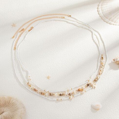 Belly Chain with Pendant Body Jewelry for Women Adjustable Waist Belt Summer Accessories in Saudi Arabia