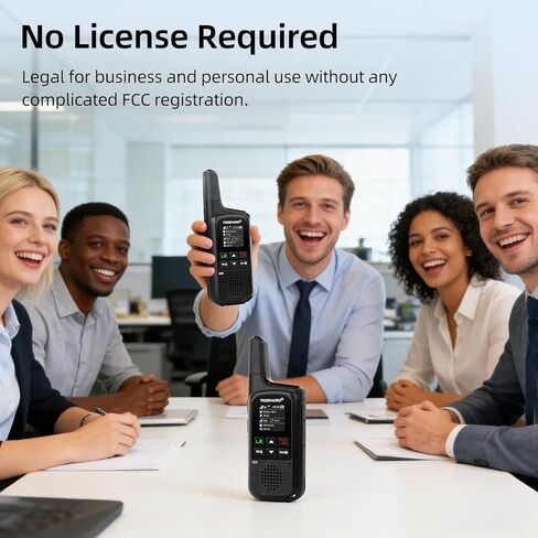 أجهزة راديو TIDRADIO TD-777S لاسلكي للبالغين، راديو FRS ثنائي الاتجاه طويل المدى USB-C قابل لإعادة الشحن مع سماعة أذن ومجموعة ميكروفون، بطارية 2200 مللي أمبير في الساعة، أجهزة راديو قوية ثنائية الاتجاه للأمان والكنيسة والأعمال - 6 عبوات in Kuwait