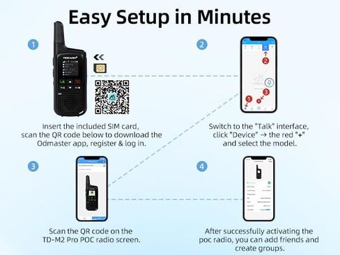 أجهزة راديو TIDRADIO TD-777S لاسلكي للبالغين، راديو FRS ثنائي الاتجاه طويل المدى USB-C قابل لإعادة الشحن مع سماعة أذن ومجموعة ميكروفون، بطارية 2200 مللي أمبير في الساعة، أجهزة راديو قوية ثنائية الاتجاه للأمان والكنيسة والأعمال - 6 عبوات in Kuwait