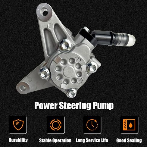 مضخة توجيه الطاقة 21-5349 تناسب 2003-2007 Honda Accord 3.0L V6، لـ 2003-2006 Acura MDX، استبدال مضخة مساعدة الطاقة OE # 56110-RCA-A01، 56110-RDJ-A02، 56110-RDJ-A01، 06561-RCA-505RM، 21-5349 in Saudi Arabia