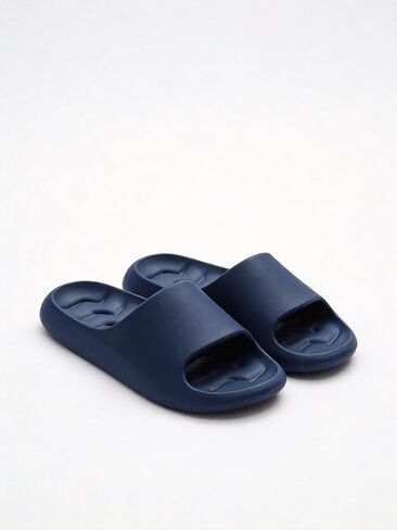 Comfortable EVA Slippers for Couples Non-Slip Indoor Home Shoes Minimalist Design Soft Lightweight for Men Women All Day Wear in Saudi Arabia