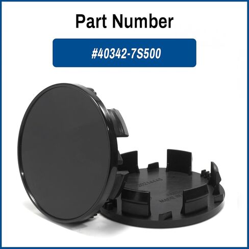 85MM Wheel Center Cap for Nissan 2004-2021 Titan 2004-2021 Armada Rim Hubcap Replacement Covers, 4 PCS, Black, OD: 3.34In, ID: 3.07in in Saudi Arabia