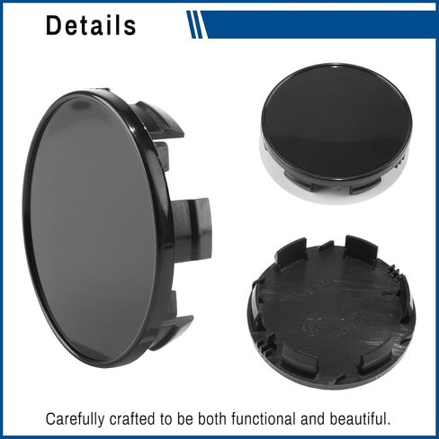 85MM Wheel Center Cap for Nissan 2004-2021 Titan 2004-2021 Armada Rim Hubcap Replacement Covers, 4 PCS, Black, OD: 3.34In, ID: 3.07in in Saudi Arabia