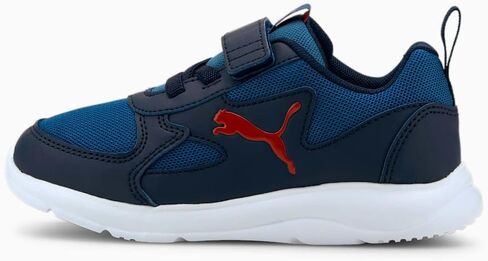 حذاء رياضي PUMA Kids Boys Fun Racer Ac سهل الارتداء كاجوال - أزرق in Saudi Arabia
