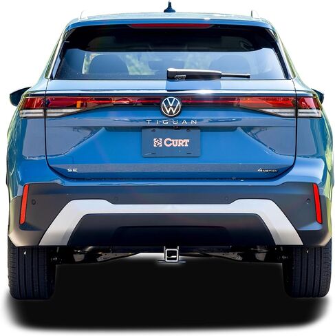 CURT 13639 Class 3 Trailer Hitch, 2-Inch Receiver, Fits Select Volkswagen Tiguan in Kuwait