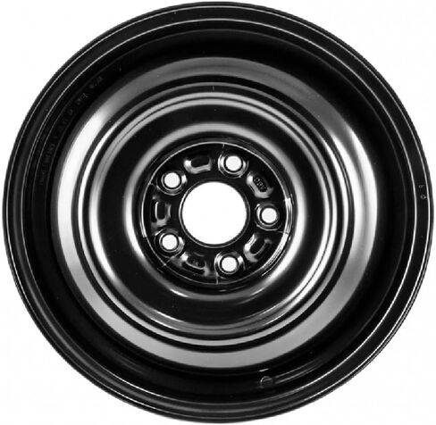 16x4" Reconditioned OEM Compact Mini Donut Spare Black Steel Wheel Rim for 2010-2020 Rogue | 62558 in Saudi Arabia