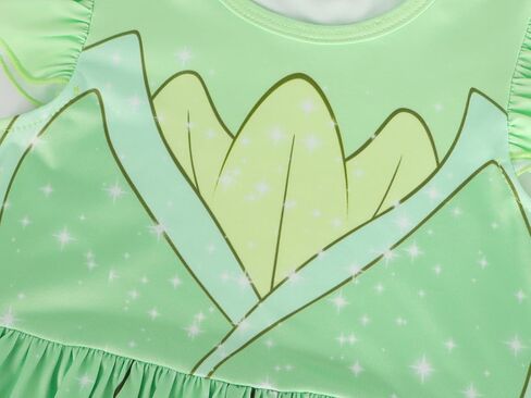 COTRIO Princess Dress Girls Casual Dresses Toddler Twirl Skater Dress A Line Swing Sundress Kids Ruffle Sleeve School Dresses in Saudi Arabia