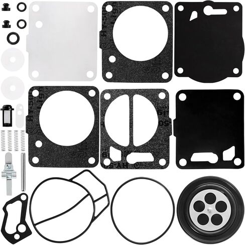 Carburetor Rebuild Repair Kit Compatible with Mikuni SBN Seadoo Tigershark GS GSI GSX GT GTI LE GTS GTX HX SP SPI SPX XP 800 XPI Challenger 1800 Explorer Speedster 2000 15-001 35-160 in Saudi Arabia