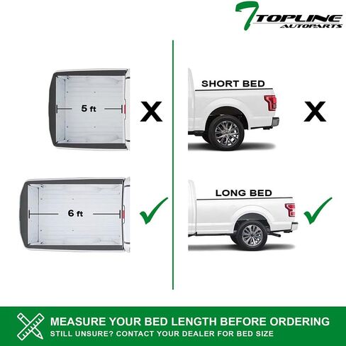 Low Profile Hard Tri Fold Aluminum Truck Bed Tonneau Cover Compatible with 15-22 Chevy Colorado/GMC Canyon 6 Ft (72") Long Bed in Saudi Arabia
