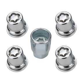 00276-00900 Wheel Lock Lug Nuts Set M12 x 1.5 for 2001-2025 Toyota Avalon C-HR Camry Celica Corolla Highlander Matrix Mirai MR2 Prius RAV4 Sienna Solara Tacoma Venza Yaris & Lexus, Chrome in Kuwait