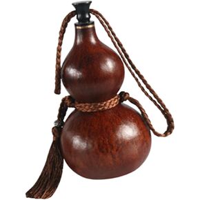 زجاجة مياه محمولة، إبريق للشرب، هدايا للرجال، سعة 150 مل، قوارير القرع المجففة، زينة كالاباش، للاستخدام في الهواء الطلق، وركوب القوارب، والسفر، والديكور in Kuwait