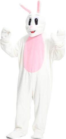 Seasons Adult Easter Bunny Deluxe Costume, Full Body Suit Holiday Dress Up in Saudi Arabia