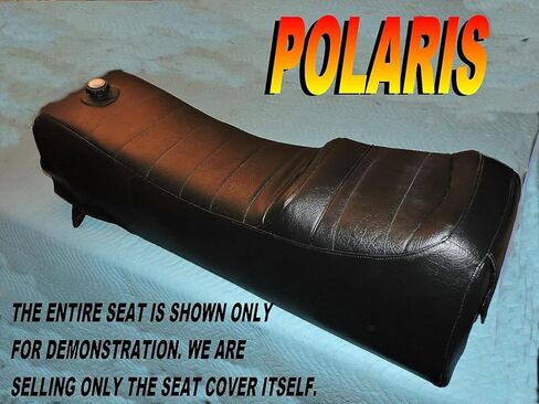Generic غطاء مقعد بديل جديد يناسب Polaris Sport Touring 1994-03 XLT Indy Trail 800، أسود in Saudi Arabia