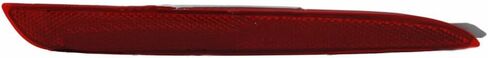 CarLights360: For Mazda 3 Bumper Reflector 2010 2011 2012 2013 Passenger Side DOT Certified For MA2831100 | BBM4-51-5L0C (Vehicle Trim: Hatchback | Sedan) in Saudi Arabia