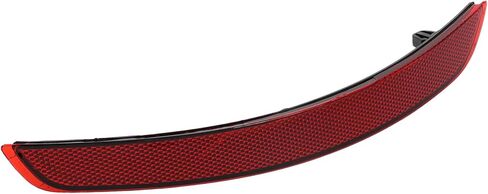 Motoforti Bumper Reflector Bumper Reflector Side Marker for Audi A3 2014-2016 Plastic No.8VD945106/8V5945106A Red Durable in Saudi Arabia