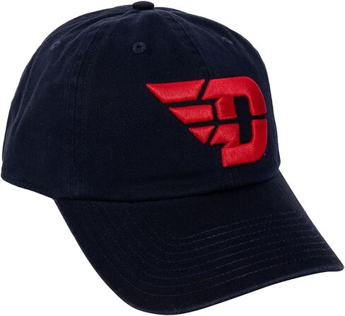 Desert Cactus University of Dayton Baseball Hat Flyers UD Brimmed Embroirderd Hats Cap Adjustable Cloth Strap Adult (Style A) Blue in Kuwait