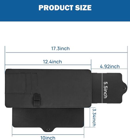JoyTutus Car Sun Visor Extender, Sun Visor for Car Protects from Anti-Glare, UV Rays Visor Extender Sun Blocker Sun Windshield Sunshade for Cars SUV in Saudi Arabia