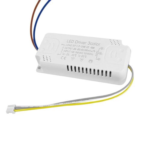 1 قطعة سائق LED 3 ألوان 40-60 واط × 2 60-80 × 2 240mA محول لإمدادات الطاقة التيار المتناوب 165-265 فولت وحدة الإضاءة لشرائط LED ((40-60 واط)-2) in Saudi Arabia