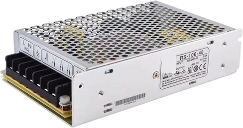 1 قطعة RS-100-48 48V2.3A 100 واط إخراج واحد تحويل التيار الكهربائي AC-DC in Saudi Arabia