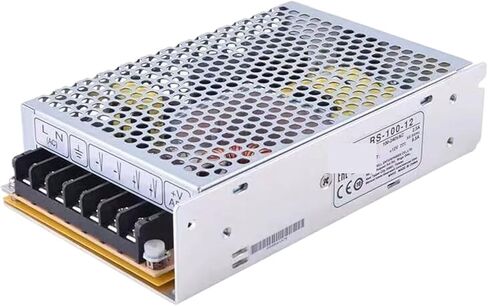 1 قطعة RS-100-12 12VDC 8.5A 100 واط إخراج واحد تحويل التيار الكهربائي AC-DC in Saudi Arabia